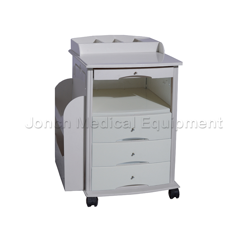 BS001 Hospital Cabinet ABS Plastic Medical Bedside Table Manufacturers