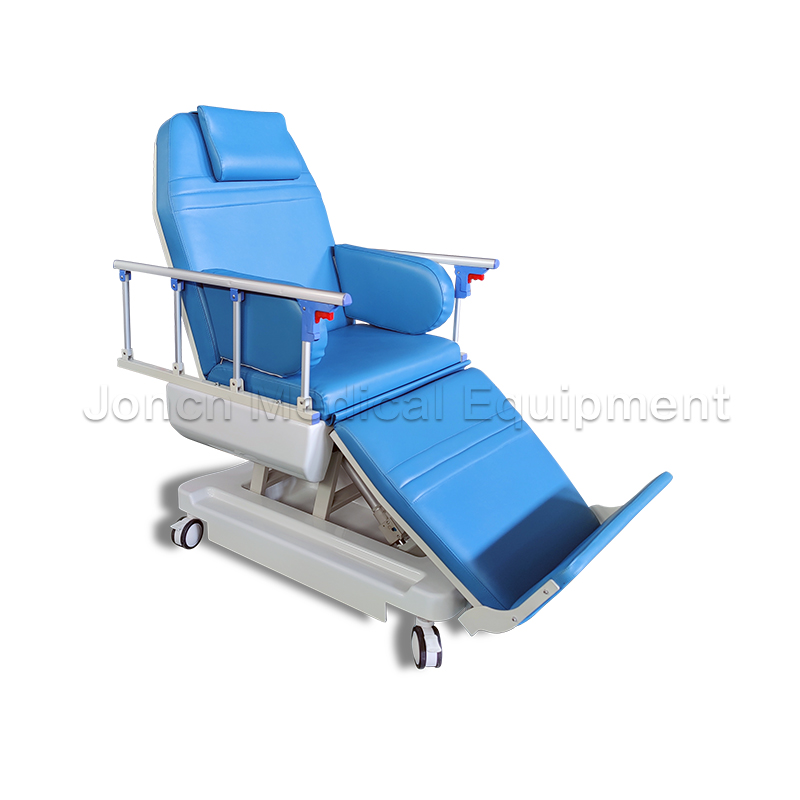 DC188008 Three-Function Electric Adjustable Reclining Patient Blood Collection Donor Dialysis Hemodialysis Chair with CPR
