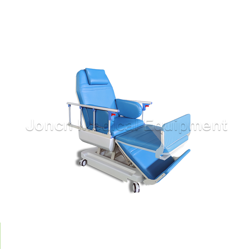 DC188008 Three-Function Electric Adjustable Reclining Patient Blood Collection Donor Dialysis Hemodialysis Chair with CPR